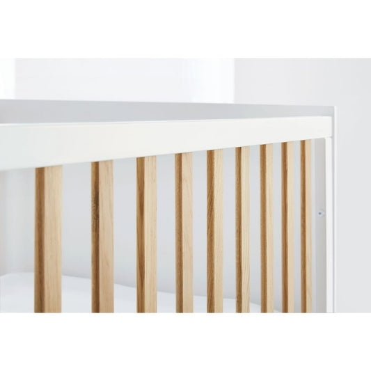 Startset 'Pan' breed3 delen: ledikant, brede commode, 2-deurs kledingkast