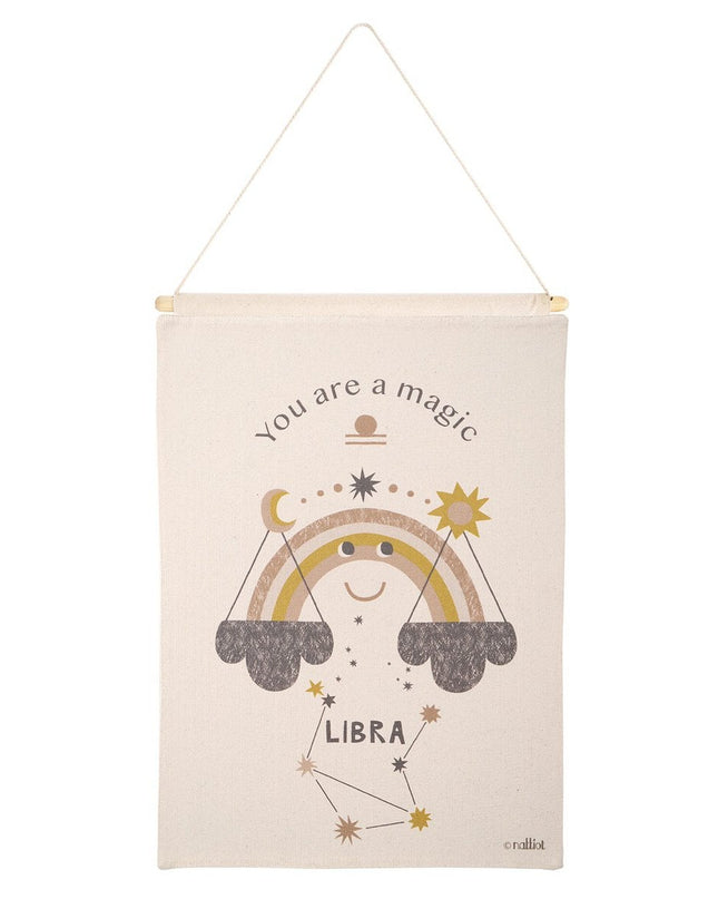 KLEINE WEEGSCHAAL kindermuurkunst sterrenbeeld weegschaal - Wanddecoratie