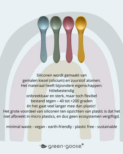 green-goose Baby Spoon Set - 4 Pieces