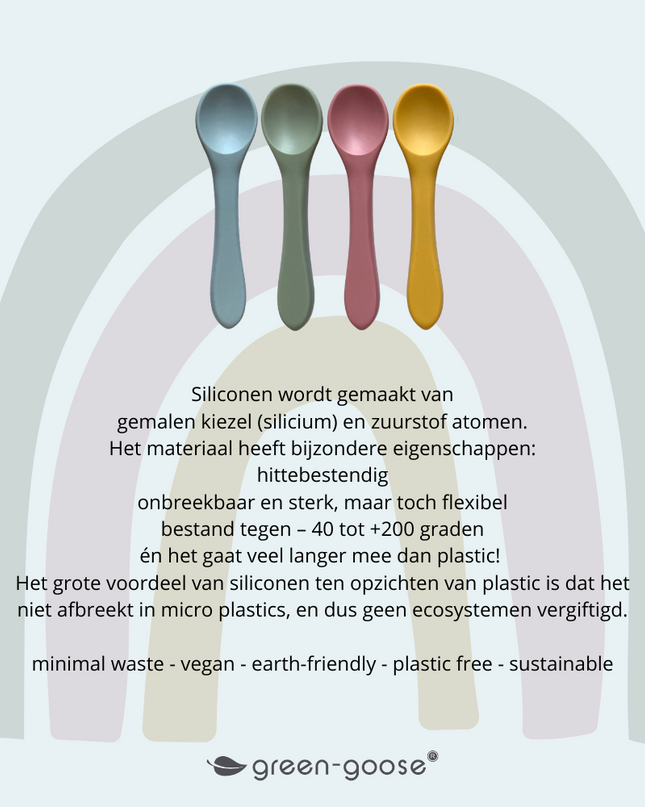 green-goose Baby Spoon Set - 4 Pieces