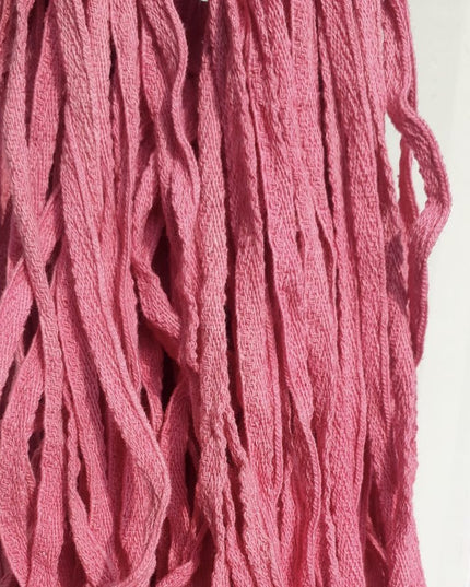 Luna-Leena konijn/konijn roze knuffel  - katoen - handgehaakt in Nepal