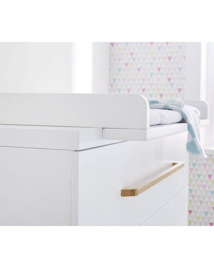 Startset 'Riva' extra breed groot3 delen: ledikant, extra brede commode, grote kledingkast