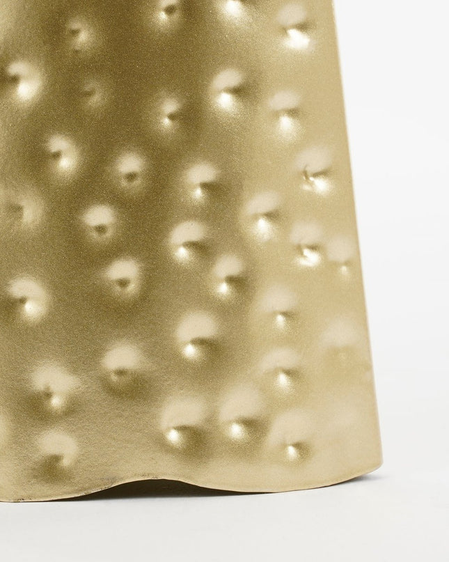 Decoratie Kerstboom - L15 x B8 x H68 cm - IJzer - Goud