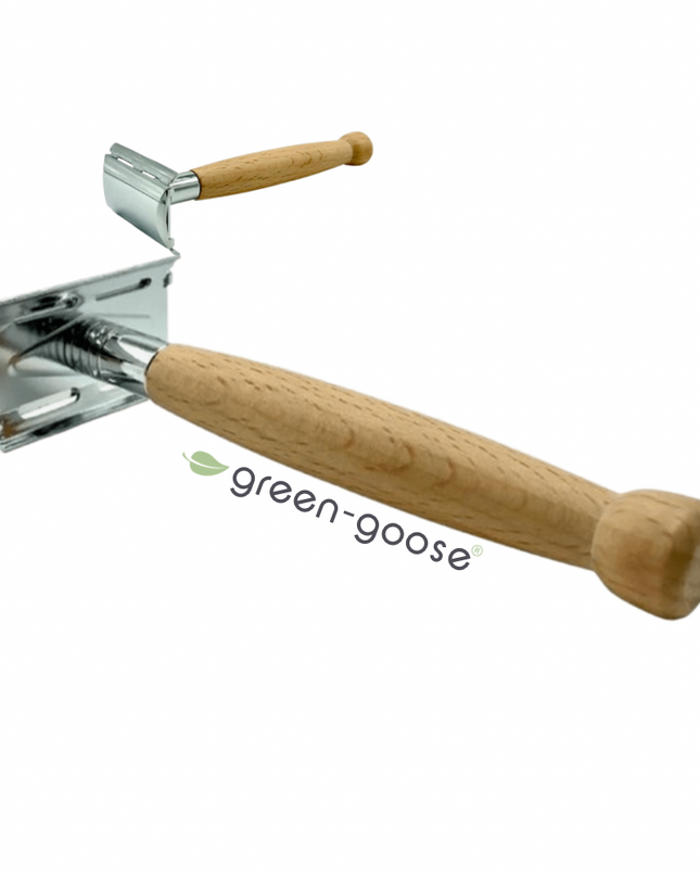green-goose Scheerset met Scheerolie - Bamboe