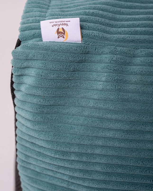 YappyHug beanbag zitzak, Aqua Blue