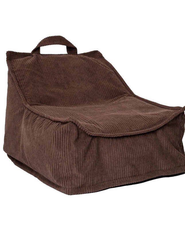YappyHug beanbag zitzak, Chocolade bruin