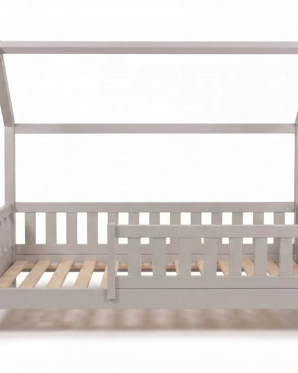 YappyTrygg huisbed peuterbed 160-80cm, Grijs