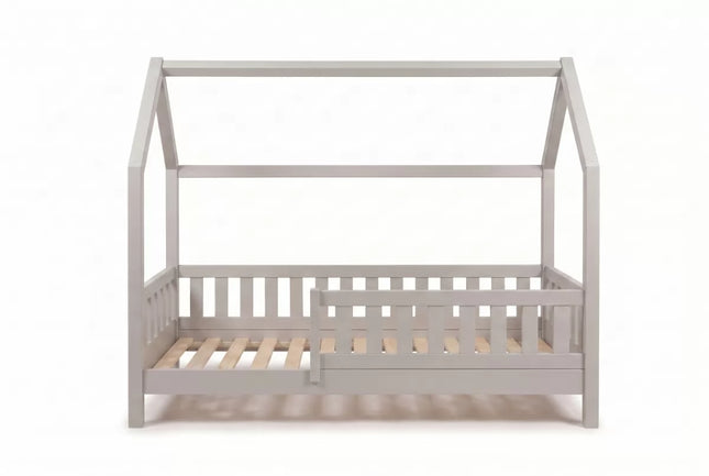 YappyTrygg huisbed peuterbed 160-80cm, Grijs