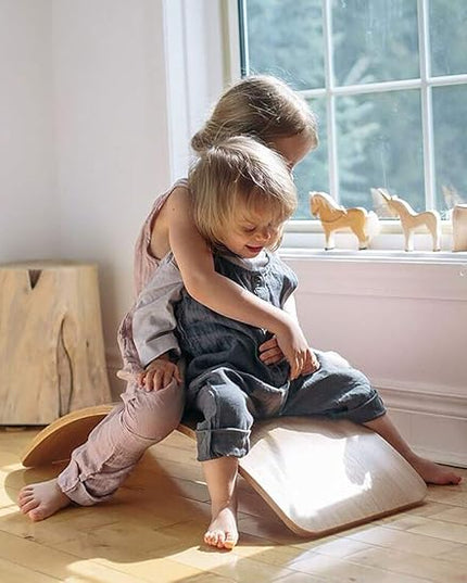 Kinderfeets houten balansbord / balance board kinderen - Rose