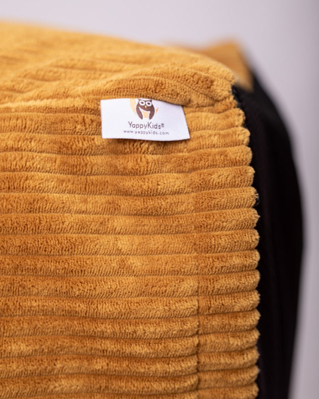 YappyHug beanbag zitzak, Mustard geel