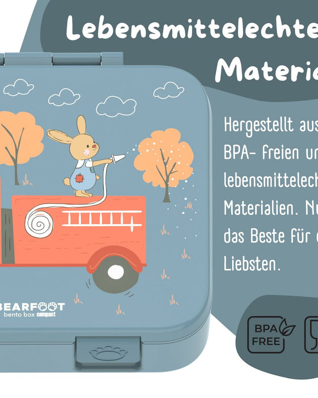 Laubbehälter mit Motiven, leicht und auslaufsicher - Feuerwehr