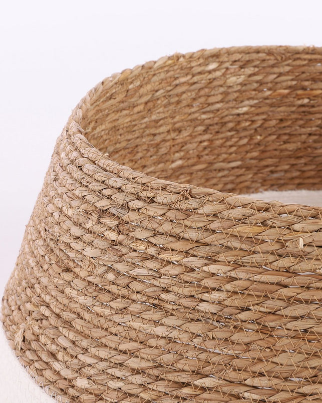 Kerstboomrok - H26 x Ø50 cm - Zeegras - Off-white kerst 2025