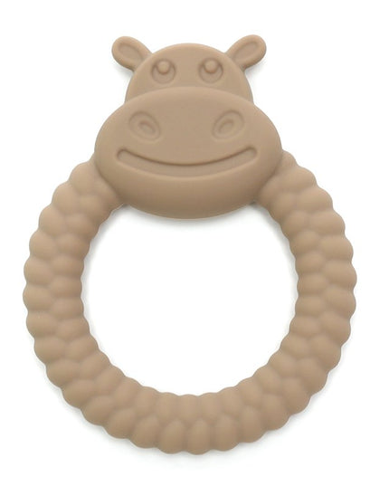 HIPPO | Soft Silicone Teething Toy | Bijtring