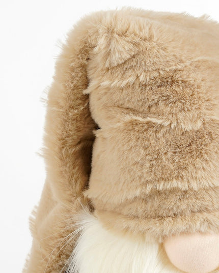 Kerstdecoratie Gnoom - L19 x B16 x H54 - Bruin kerst 2025