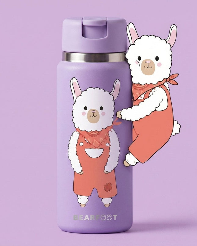 TINY Thermo Kinderdrinkfles bidon RVS - Lama - 200ml