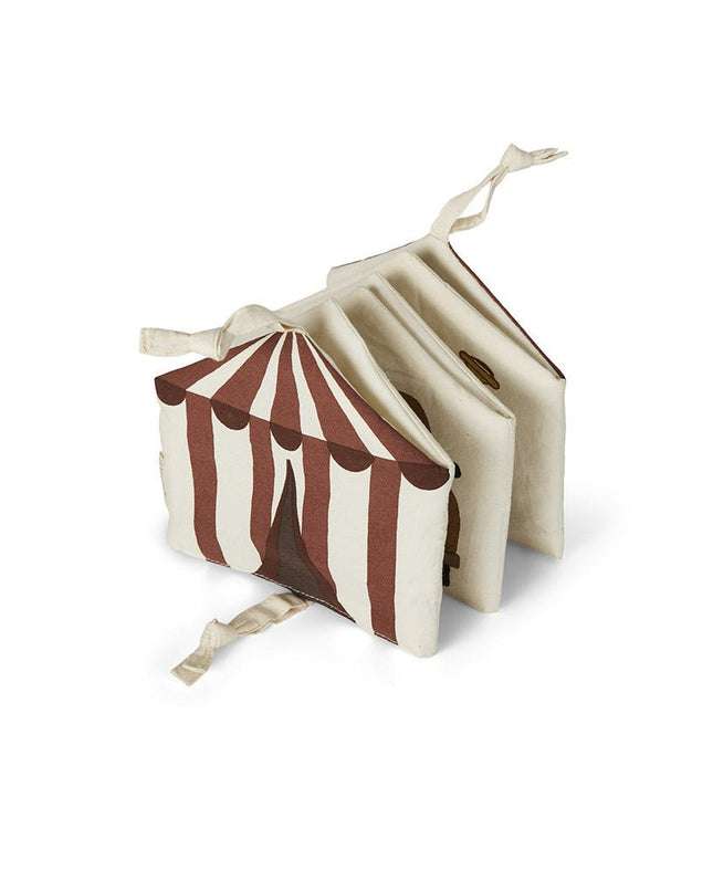 Kit stofboek-Creme - Circus activiteitenspeelgoed