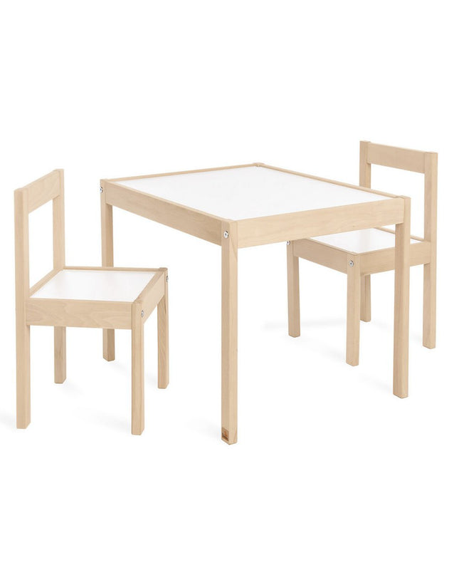 Kindertafel en stoel set 'Olaf', 3 delig