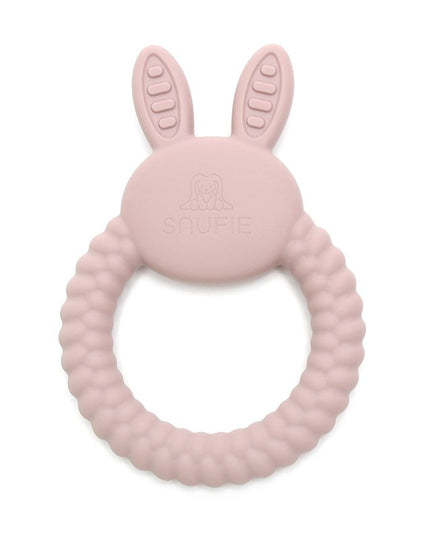 BUNNY | Soft Silicone Teething Toy | Blush | Bijtringen