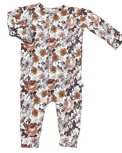 Boxpakje English Garden Brown - speciaal voor meisjes - met print