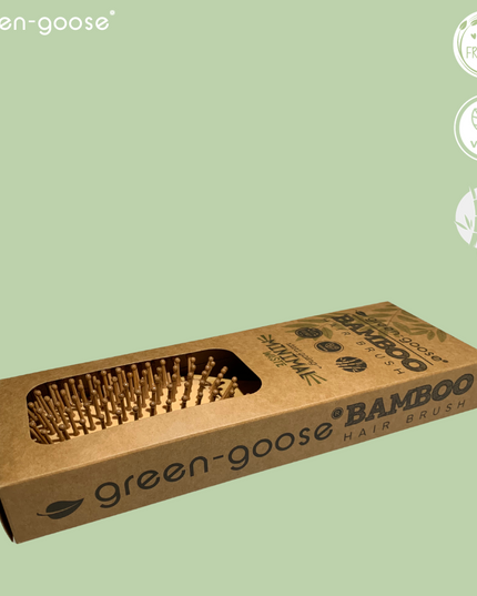 Green Goose Bambus-Haarbürste XL