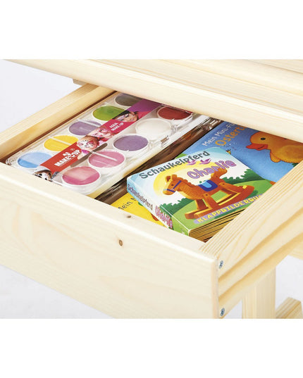 Kinderbureau 'Lena', blank gelakt