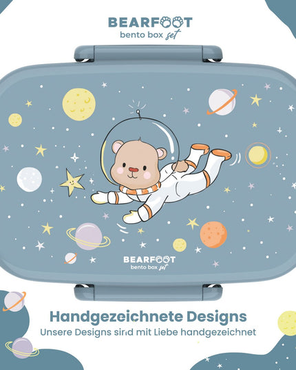 Lunchbox für Kinder mit Fächern, leicht und auslaufsicher - Bier