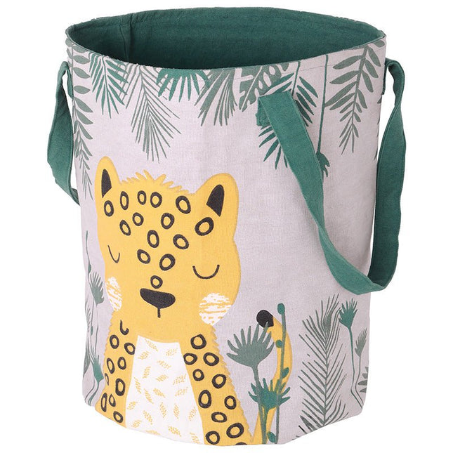 Sören – OEKO-TEX Katoenen Opbergmand voor Kinderkamer (Ø 30 × H 40 cm)