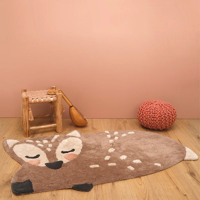 LITTLE DEER handgetufte kinder vloerkleed