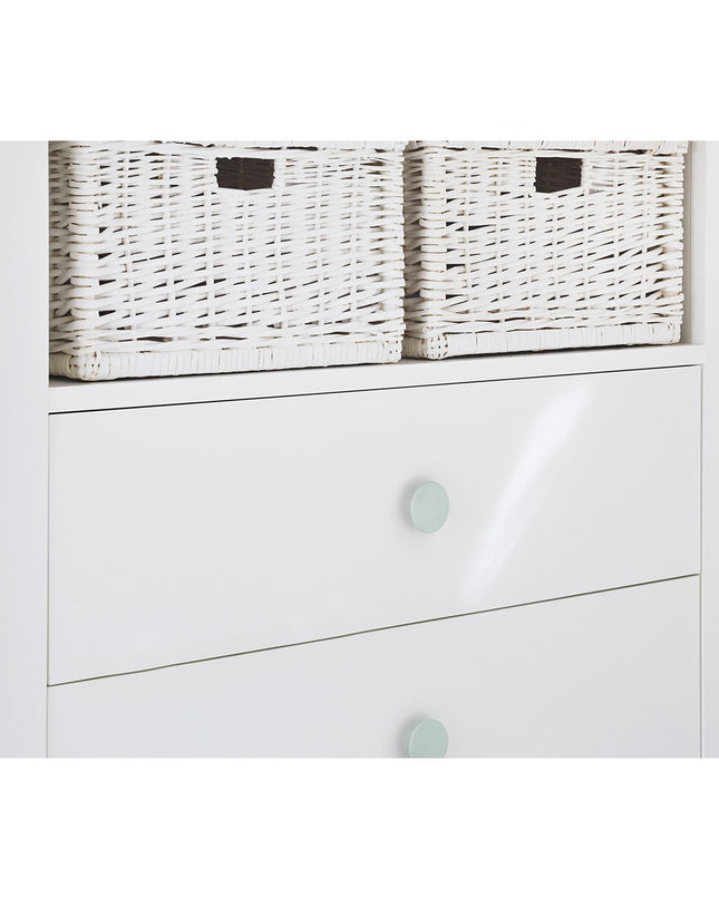 Startset 'Florentina' extra breed
2 delen: ledikant, extra brede commode