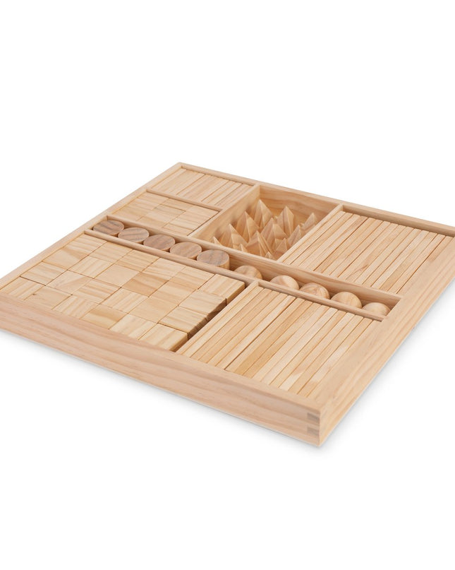Kinderfeets gemixte blokken - Naturel