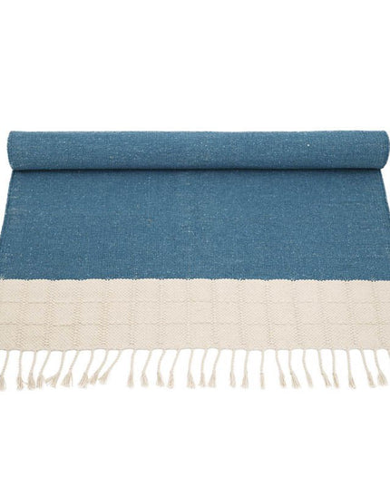 LUCIA BLEU eigentijds kindertapijt - Lucia Vloerkleed – 100% Gerecycled Materiaal, 100x150 cm