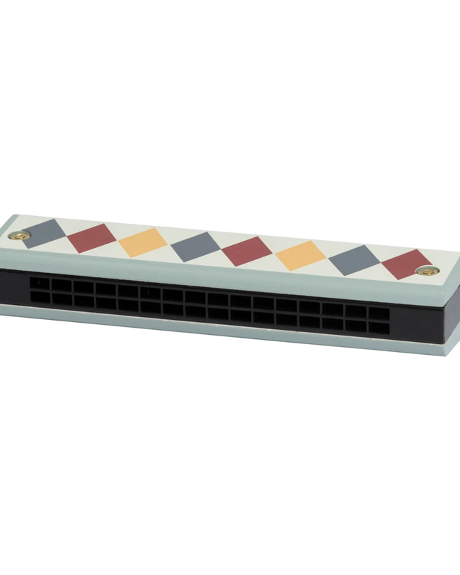 Mondharmonica Harlekin muziekspeelgoed