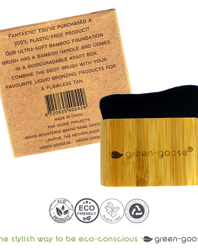 green-goose Bamboe Foundation Kwast make-up