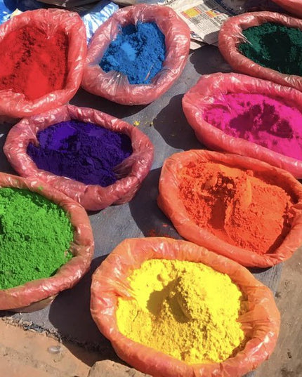 Luna-Leena eenhoornknuffel regenboog - biologisch katoen - handgehaakt in Nepal