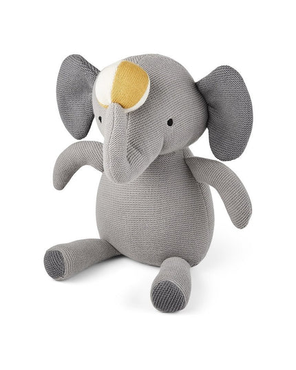 Fille knitted elephant cuddly toy - Gray