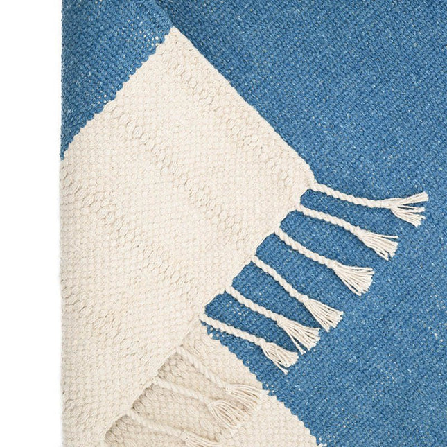 LUCIA BLEU eigentijds kindertapijt - Lucia Vloerkleed – 100% Gerecycled Materiaal, 100x150 cm