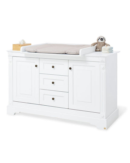 Startset 'Emilia' extra breed3 delen: ledikant, extra brede commode, 2-deurs kledingkast