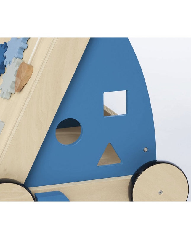 Activiteitenwandelaar 'Titus', blauw babywalker