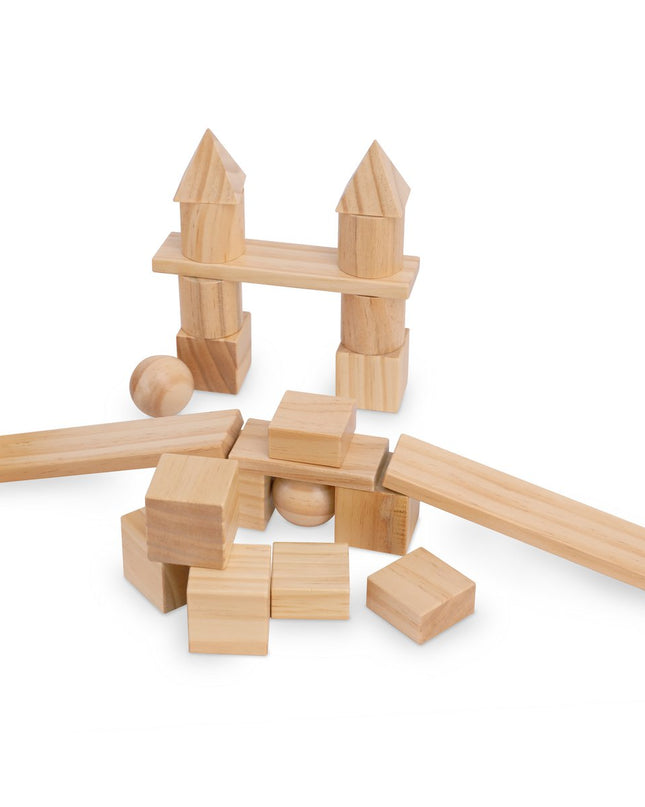 Kinderfeets gemixte blokken - Naturel