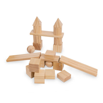 Kinderfeets gemixte blokken - Naturel