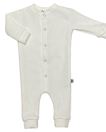 Boxpakje Waffle Ecru - Unisex