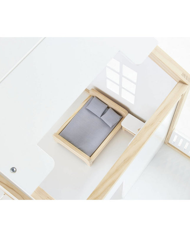 Poppenhuis 'Ida', wit
