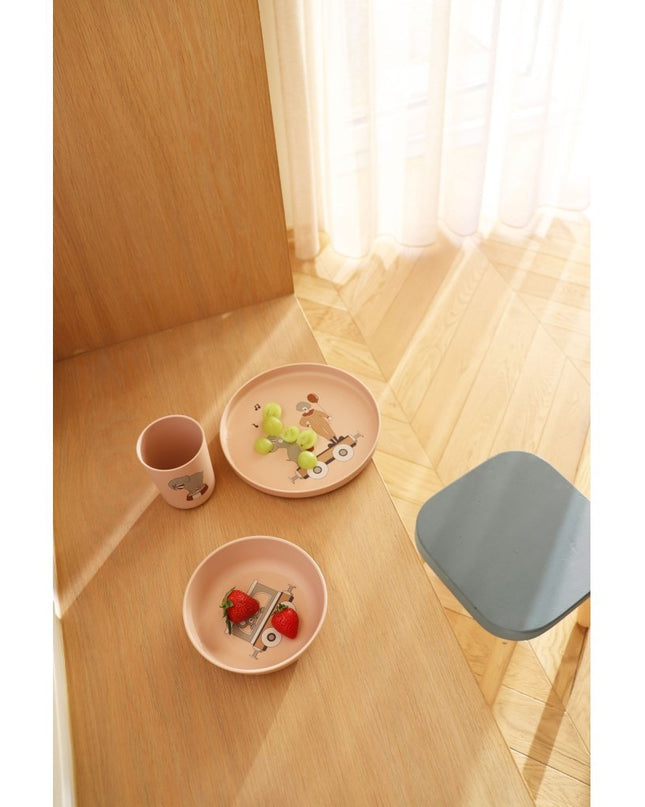 Milas bioplastic (PLA) dinerset 3-pack