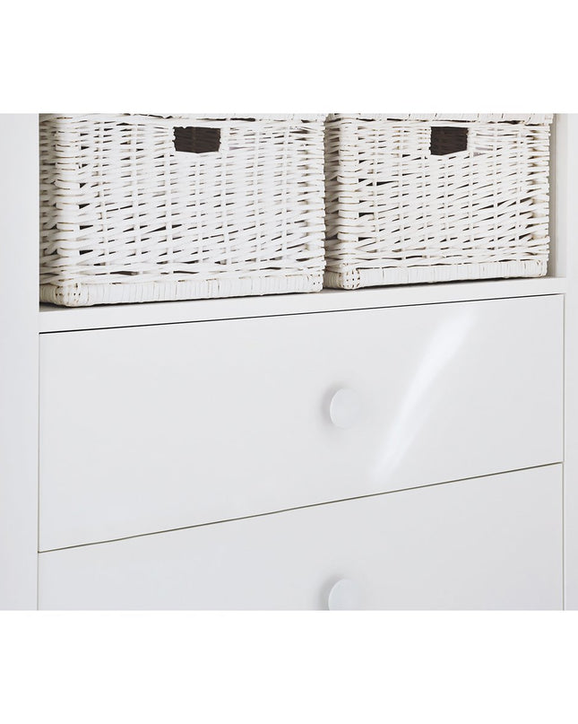 Startset 'Florentina' breed
2 delen: ledikant, brede commode