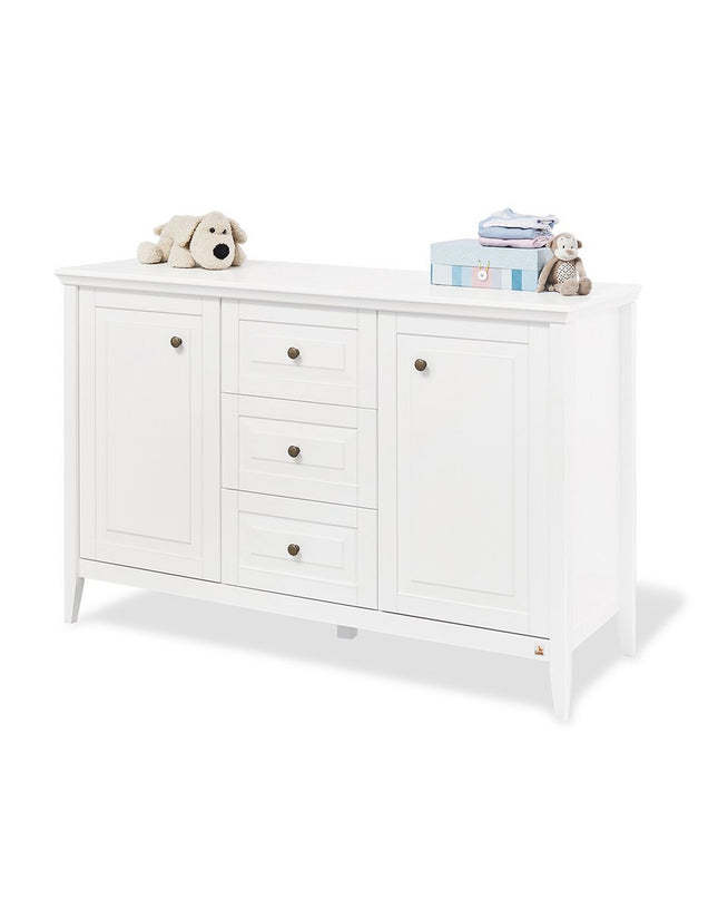 Startset 'Smilla' extra breed
2 delen: ledikant, extra brede commode