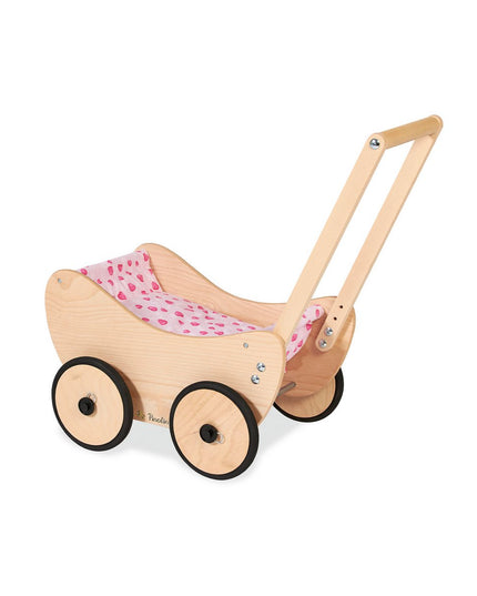 Poppenwagen "Trixi", natuurlijk, 2 delen
