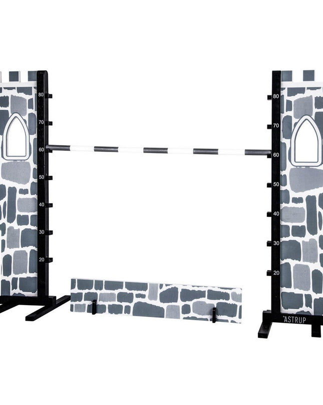 Hindernis, kasteel - Hobbyhorsing