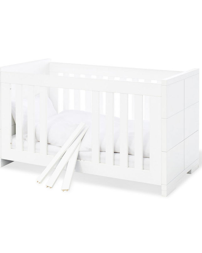Startset 'Polar' extra breed
2 delen: ledikant, extra brede commode