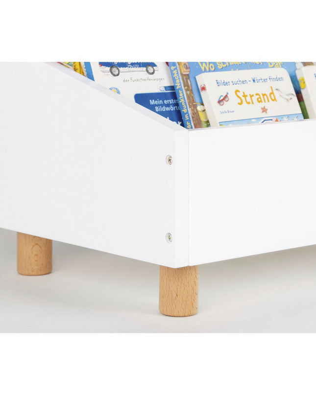 Kinderboekenplank 'Ando', wit