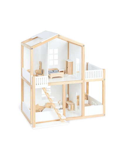 Poppenhuis 'Ida', wit